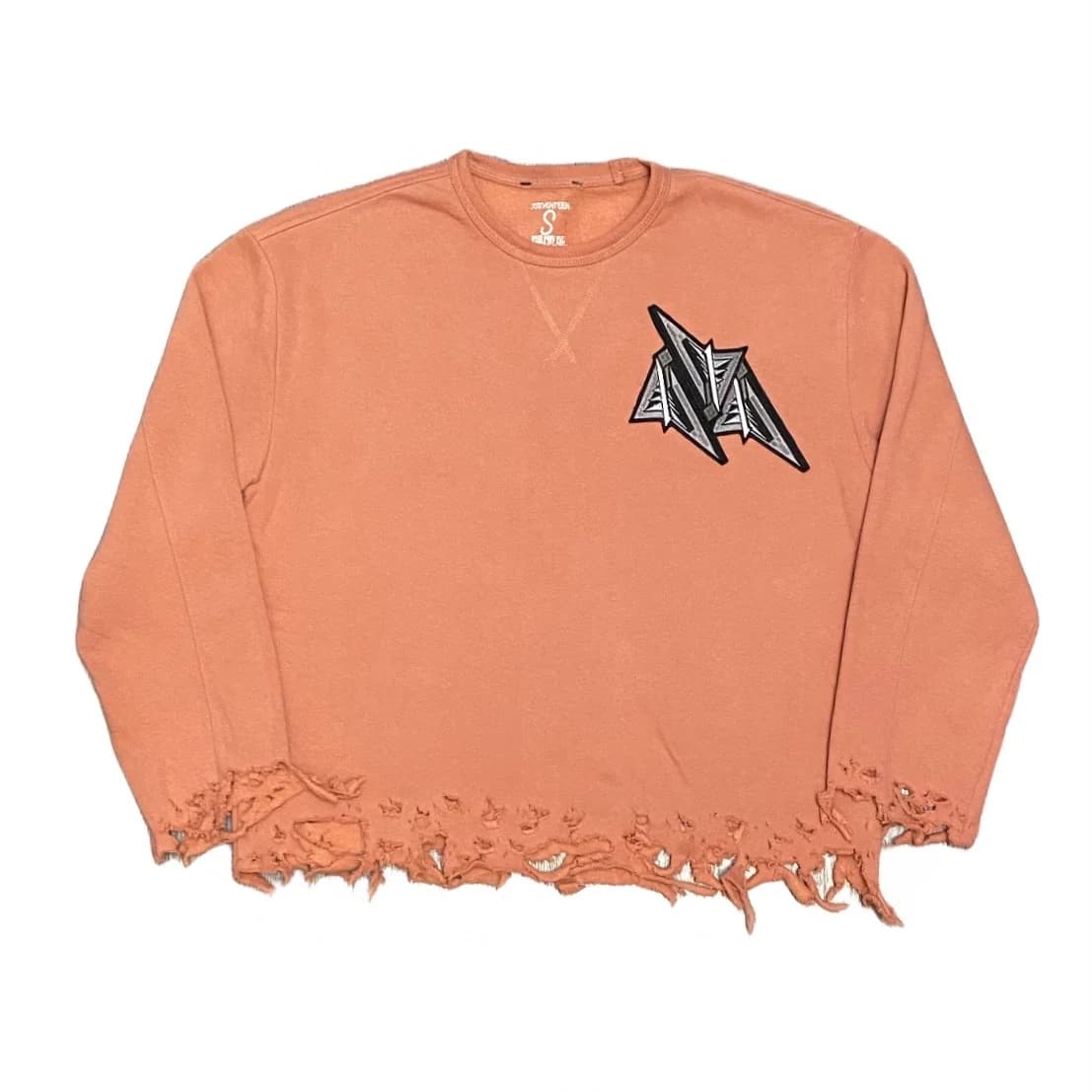ANGEL TRINITY DISTRESSED SWEATER