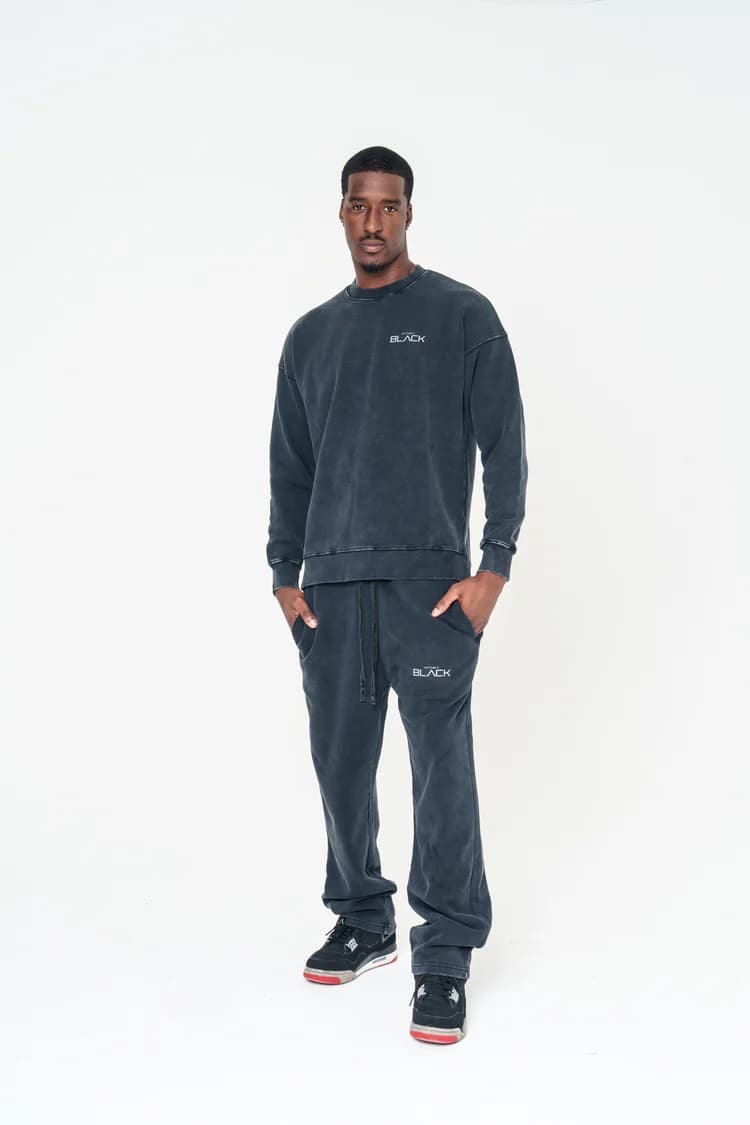 Unisex Actively Black Vintage Lifestyle Sweatpants