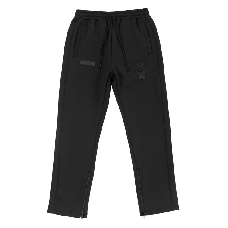Unisex Black Fist Performance Tech Pants
