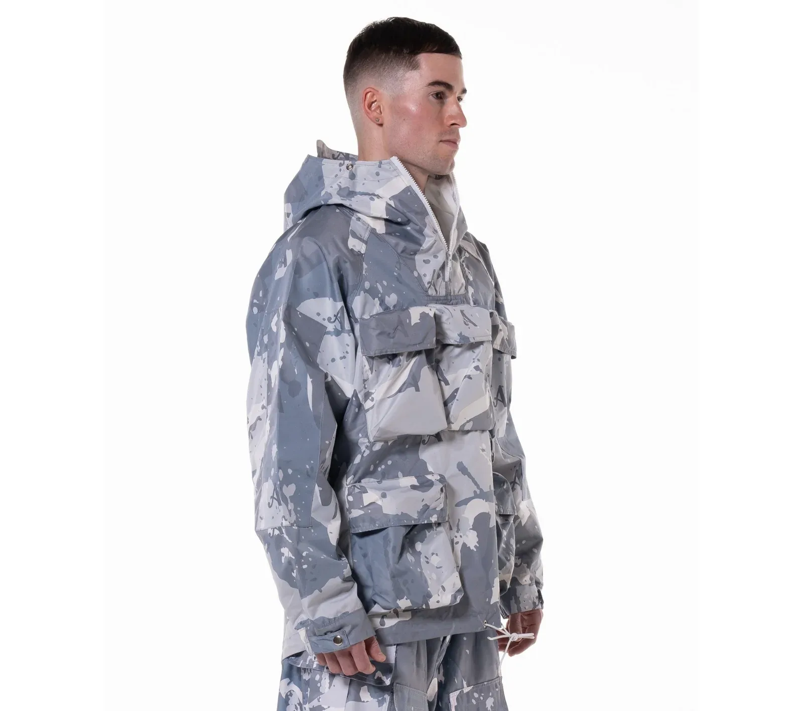 GREY “MAKASI” CAMO JACKET Sale price