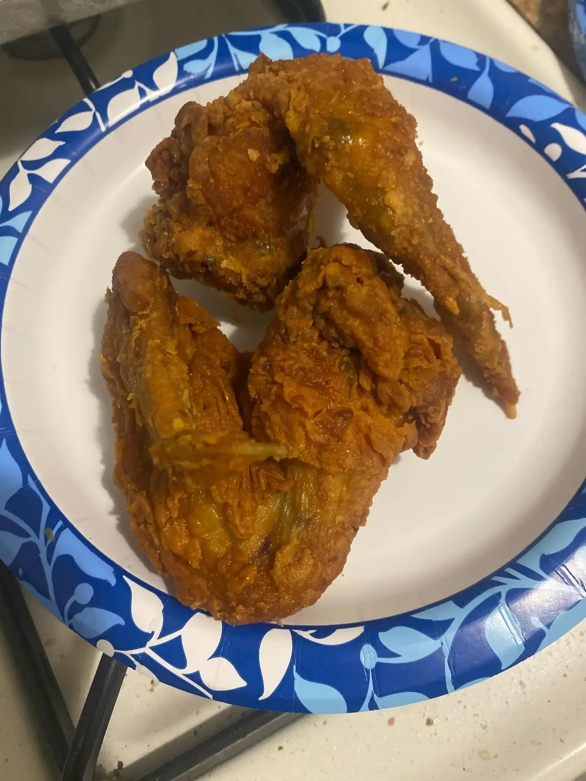 Fried Chicken Wings (4)