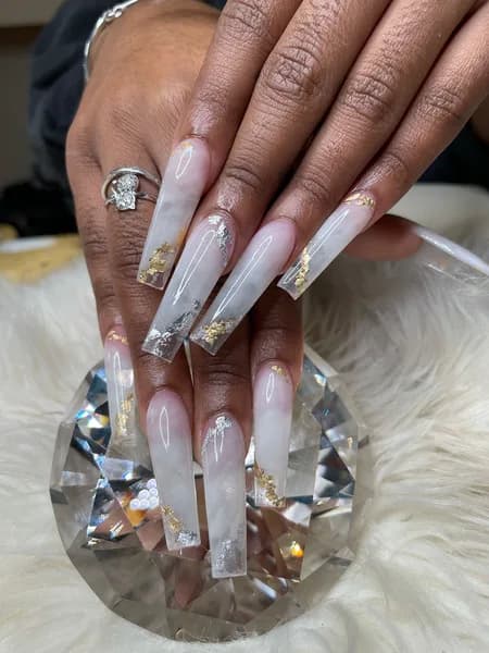 Full Set Marble with Foil