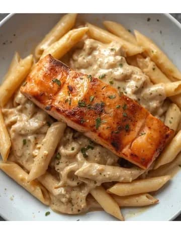 Halal Love Cajun Pasta Alfredo w/ Lamb Chops