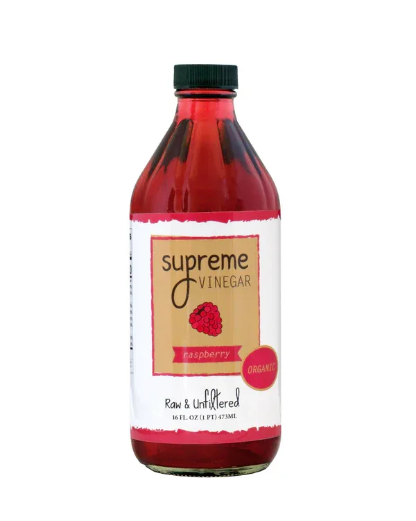 Supreme Organic Raspberry Vinegar - 16 oz.