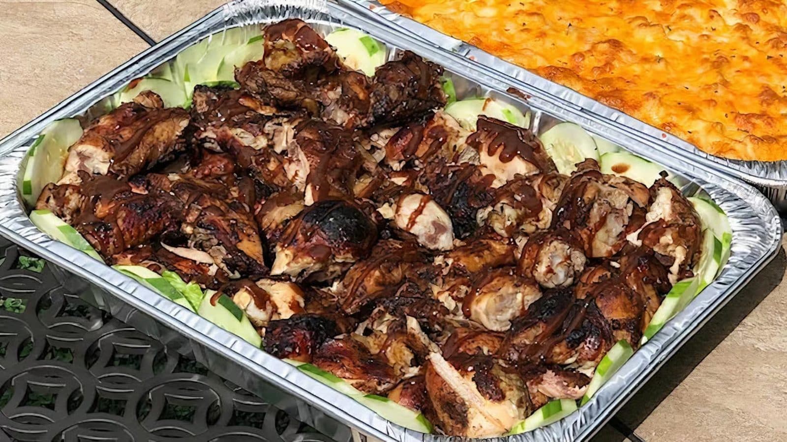 Just 1/2 Jerk Chicken