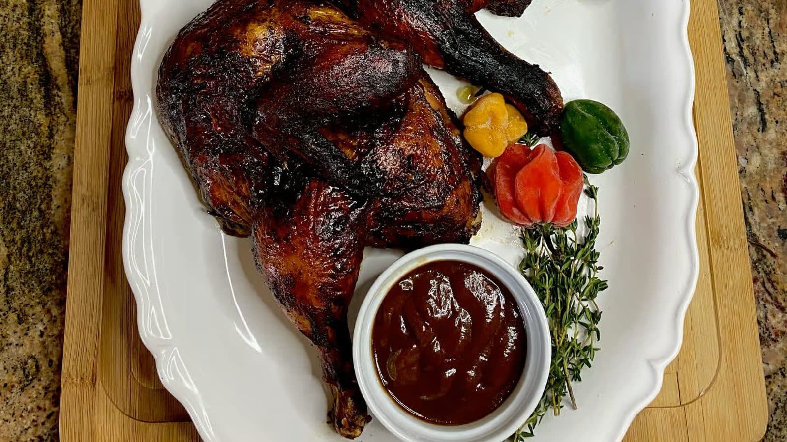 Just 1/4 Jerk Chicken