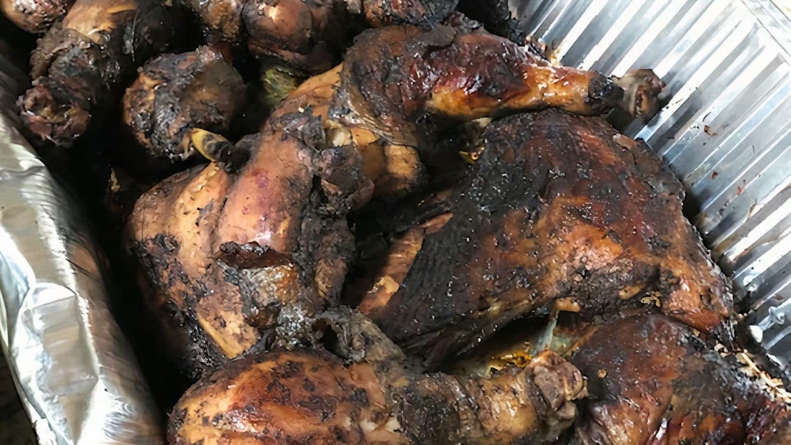 Just A Whole Jerk Chicken