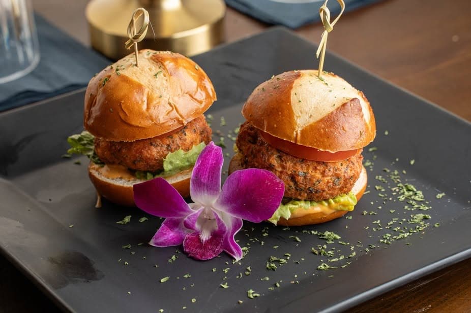 Salmon Sliders