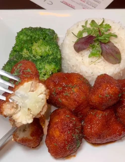 Guava Cauliflower Fried Chicken