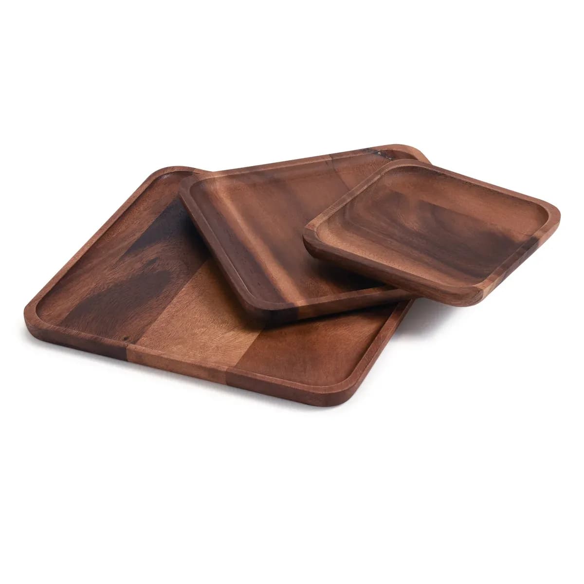 Acacia Plates by Kalmar Home, set of 3