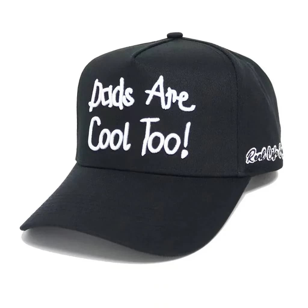 Dads Are Cool Too! SnapBack (Black)