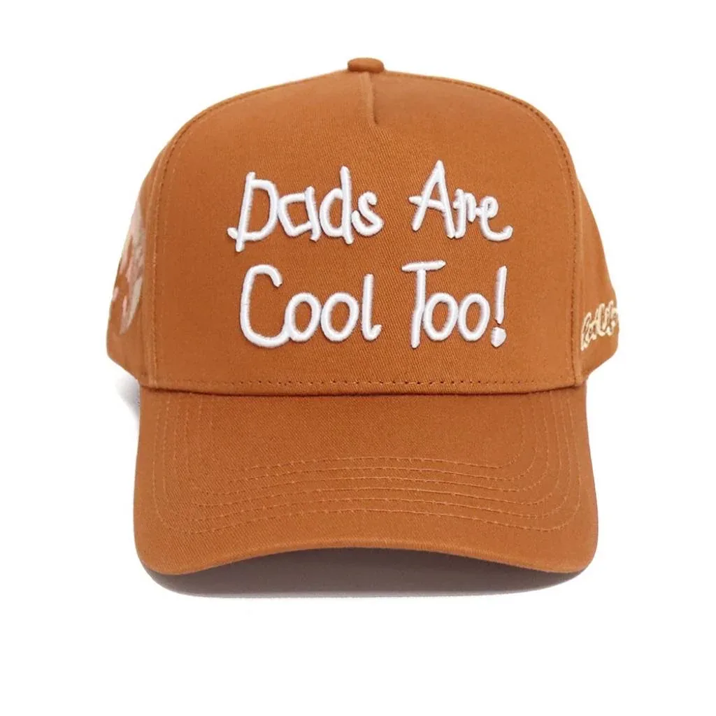 Dads Are Cool Too! SnapBack (Brown)