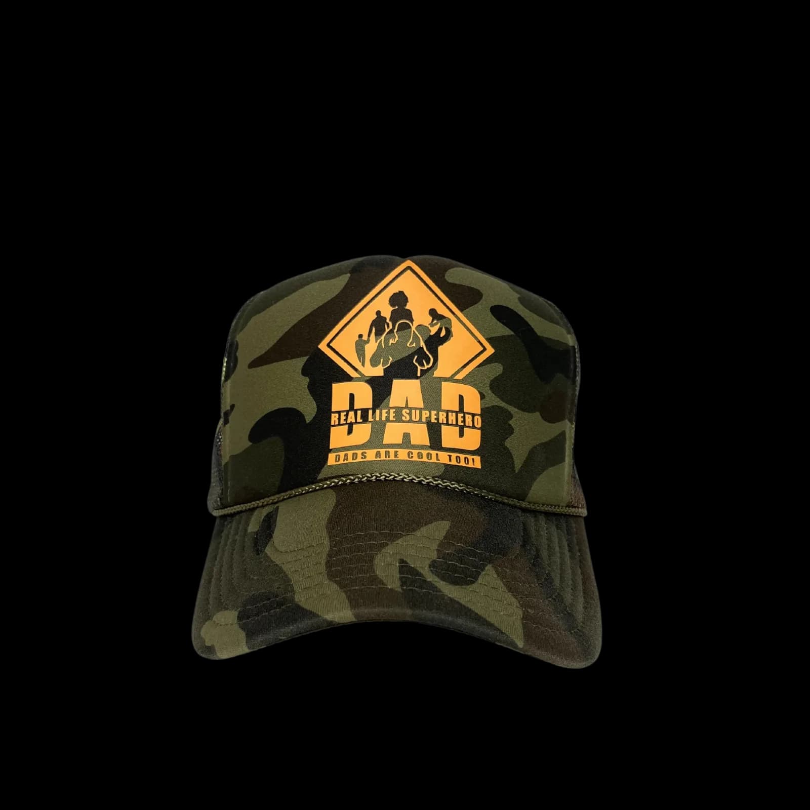 Real Life Superhero Camo Trucker