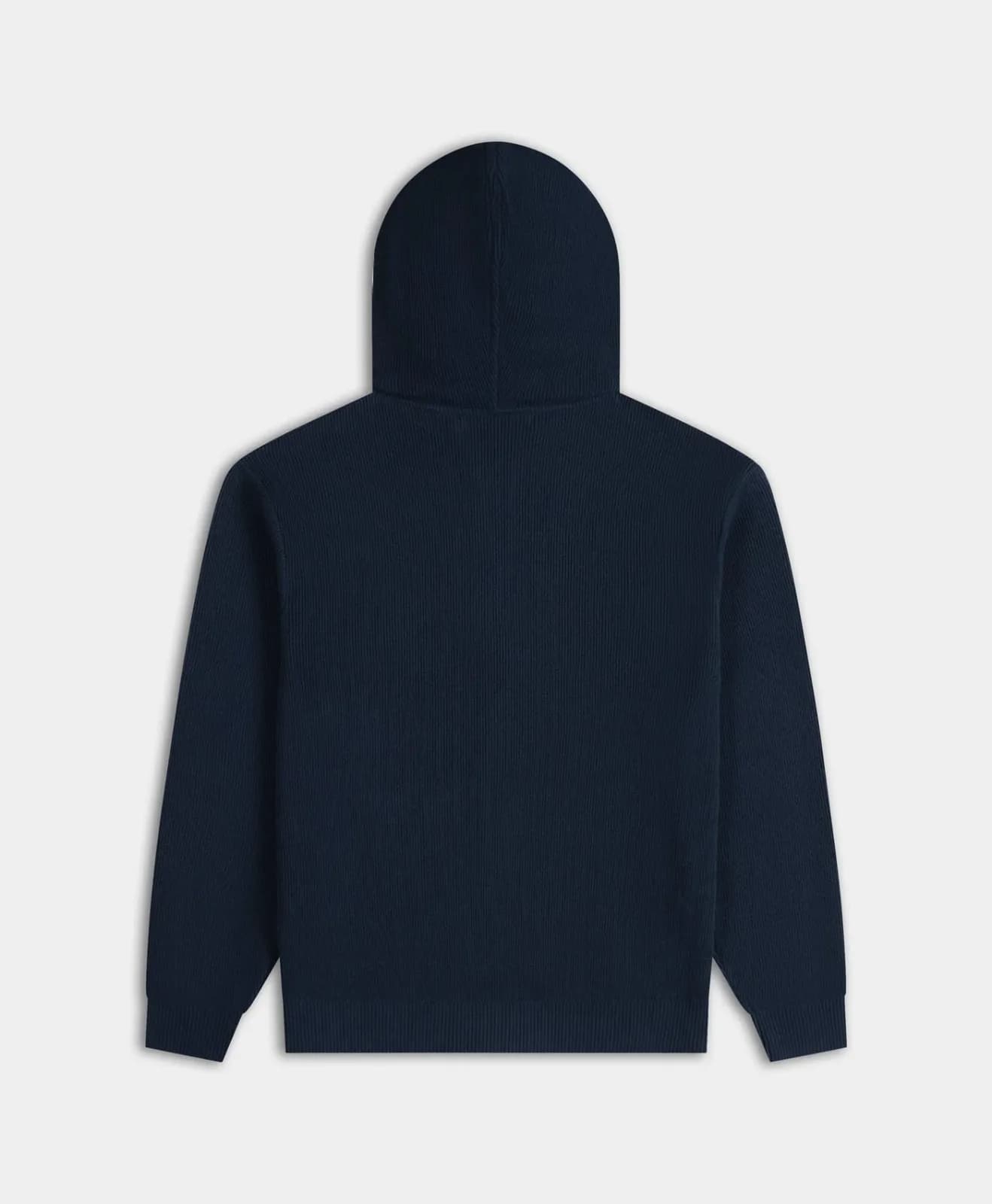 Blue Wing Teal Flatknit Zip Hoodie