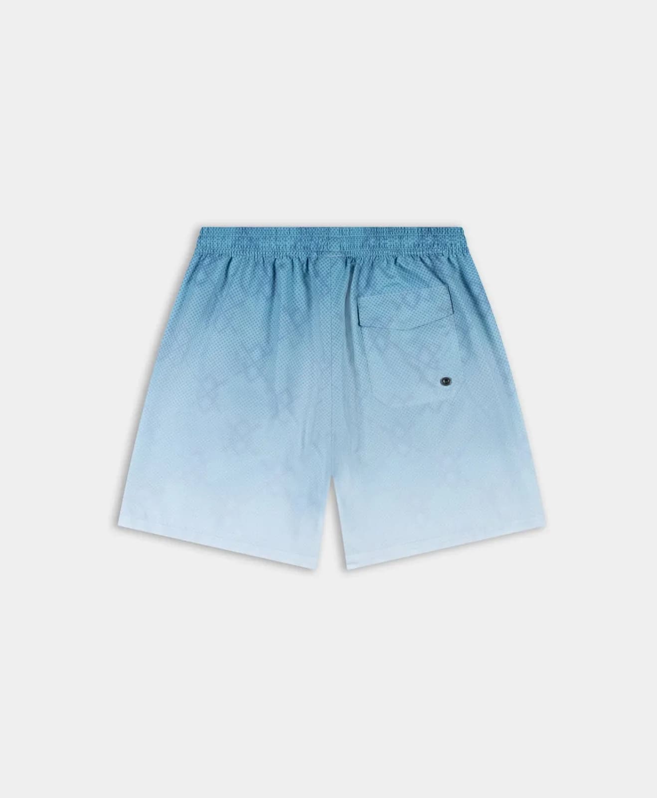 Air Blue Ombre Dotted Shield Swimshorts