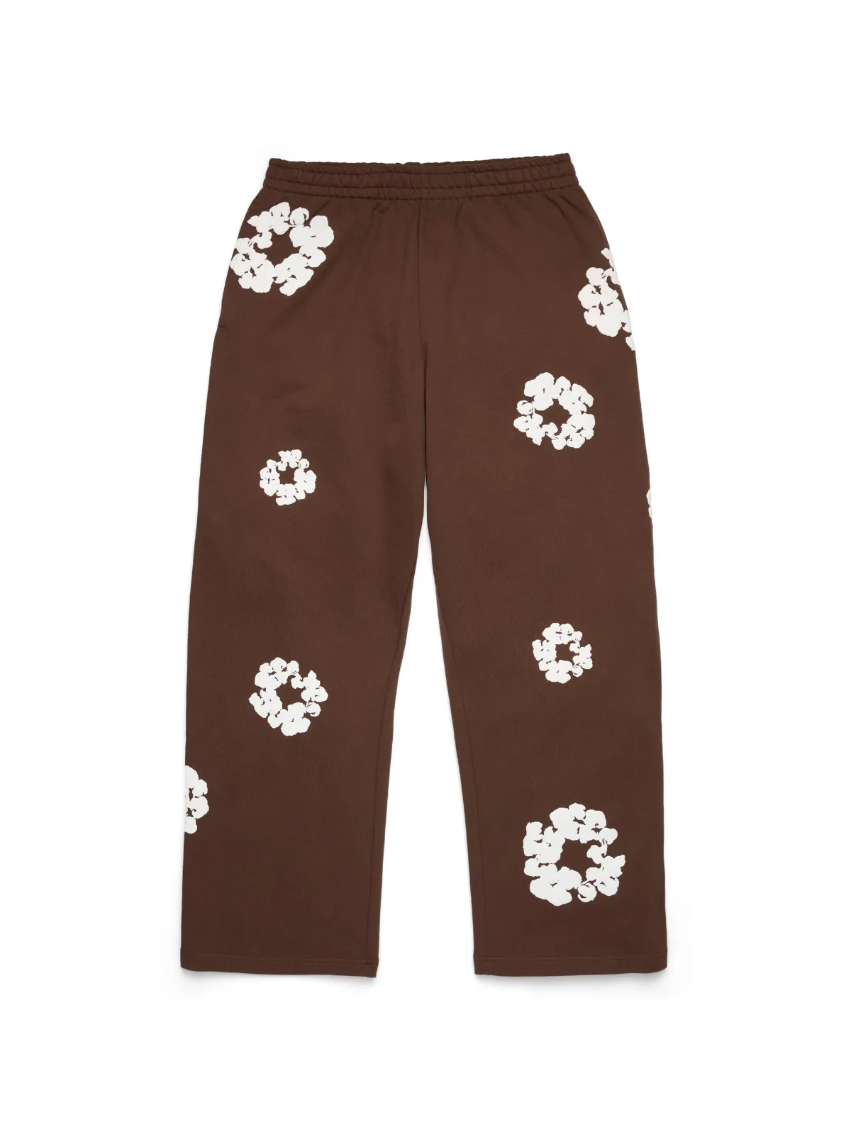 Cotton Wreath Baggy Sweatpants
