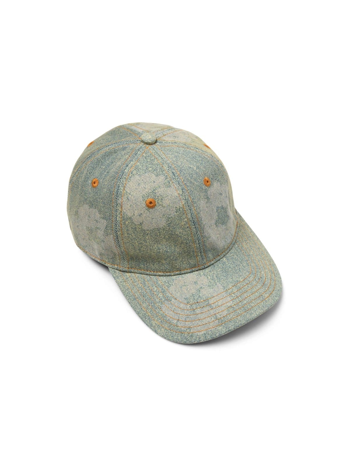 Mono Cotton Wreath Raw Denim Cap
