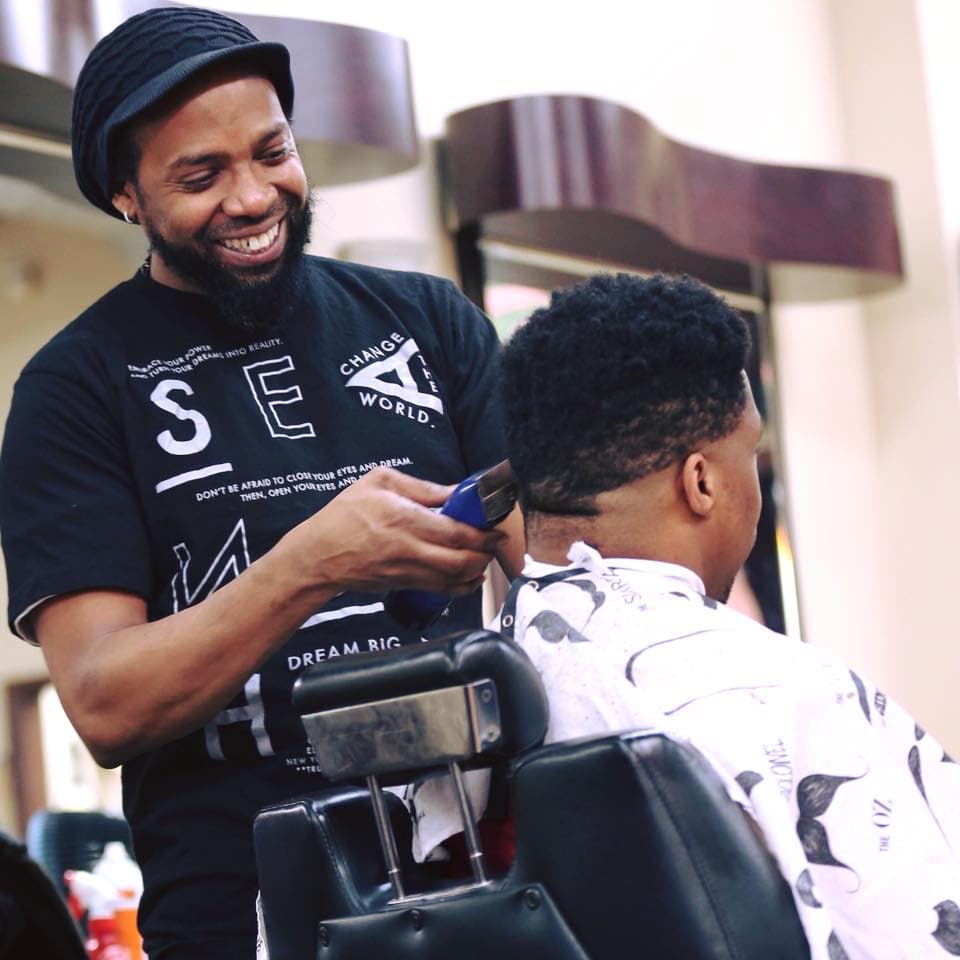 Mens Afro Cut shampoo and conditioner