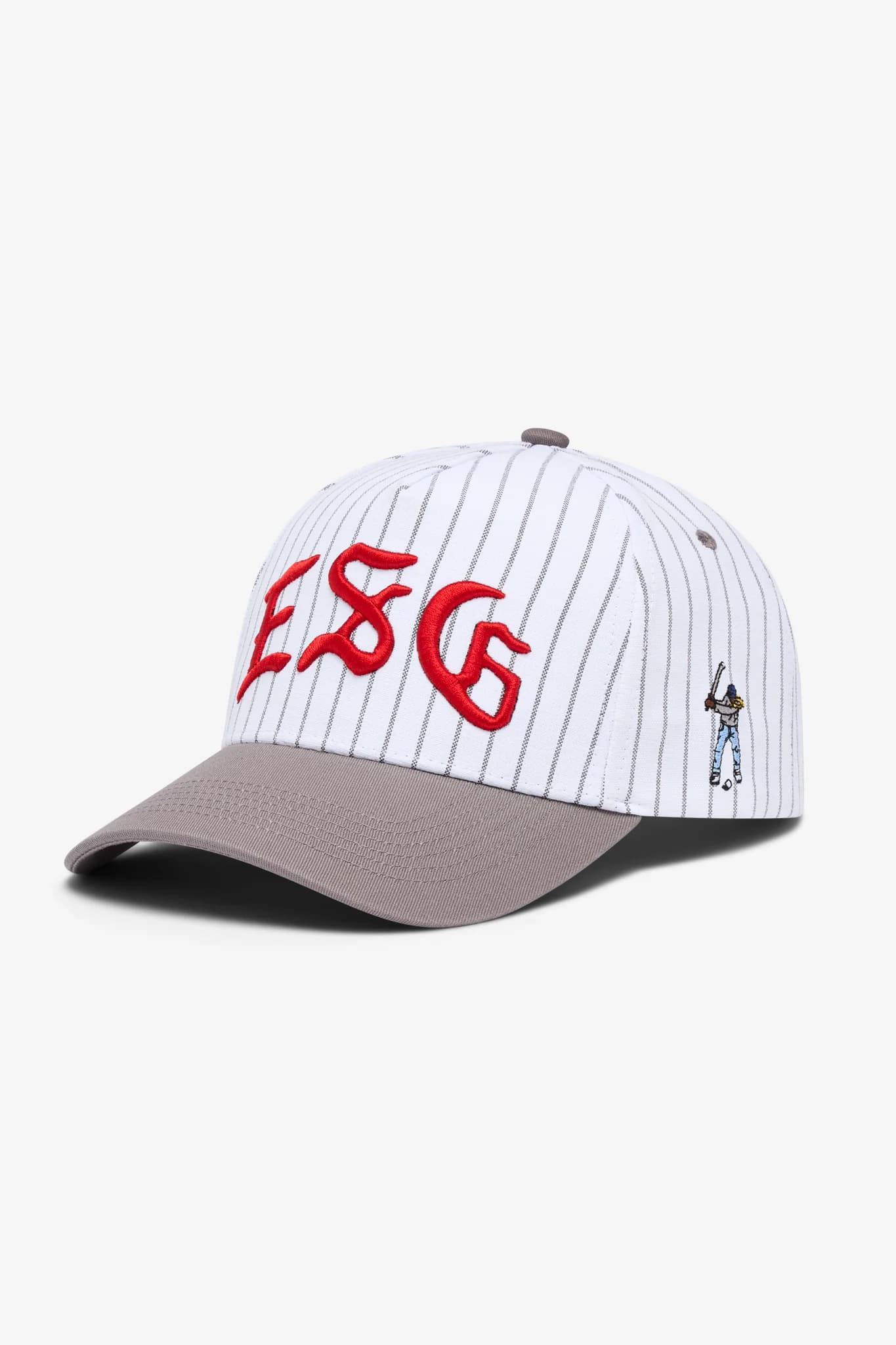 Pinstripe 5 Panel Hat