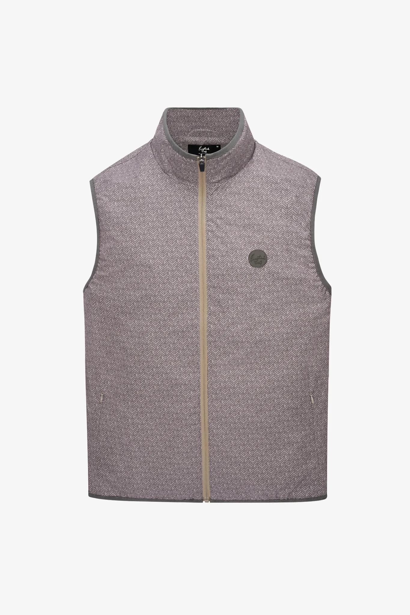 Breaker Vest - Tweed Print