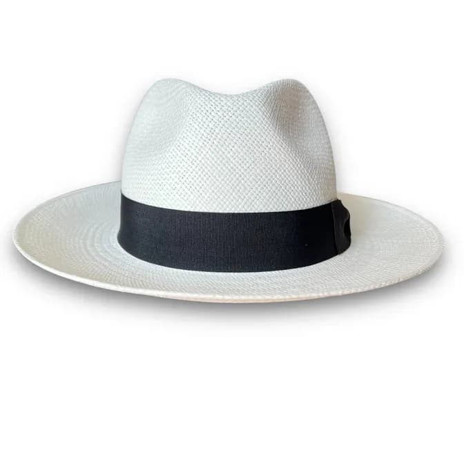 the FLAMEKEEPERS HAT CLUB RIVIERA BLEACHED PANAMA HAT