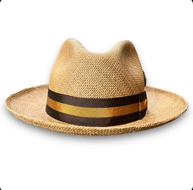 THE FLAMEKEEPERS HAT CLUB TOBAGO SAND STRAW HAT