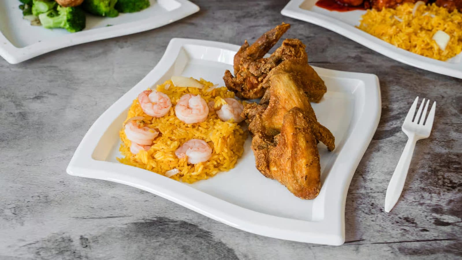 4 Wing Combo Platter!