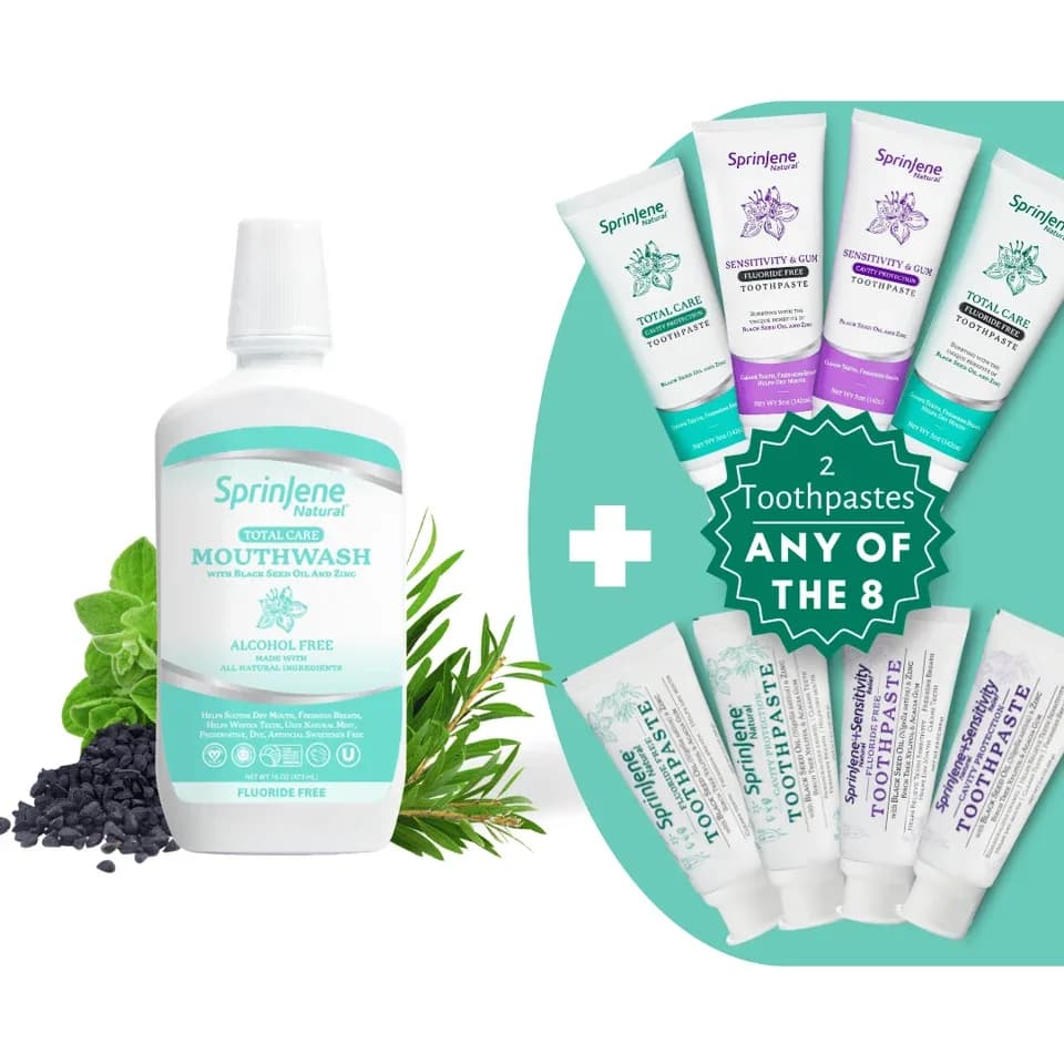 SprinJene Natural® - Deluxe Mouthwash Bundle