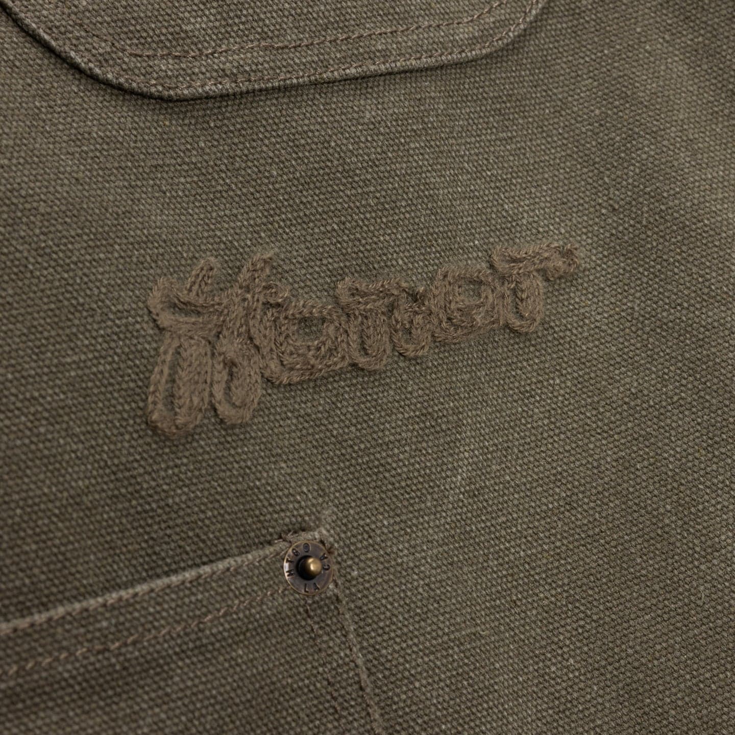 #88 Carpenter Shirt - Pebble/Bone