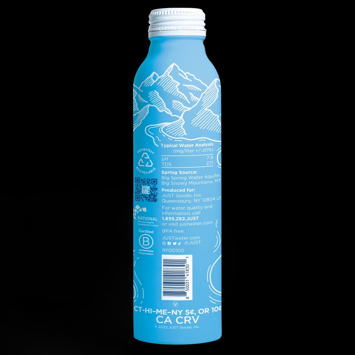Spring Water - 16 fl oz Aluminum | 24 Pack