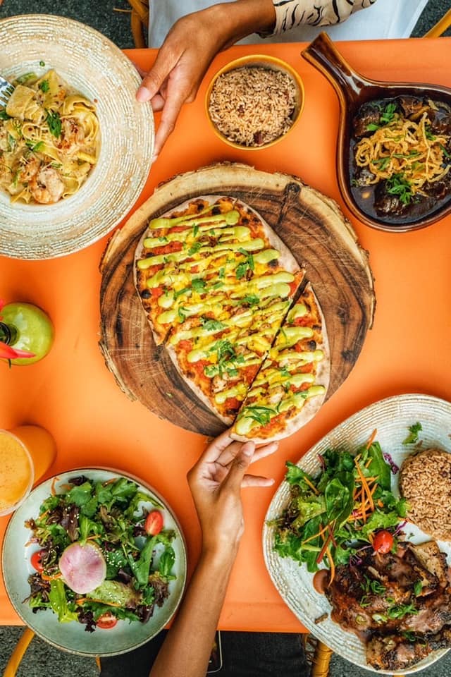 Roasted Mushroom Truffle Flatbread (VG)