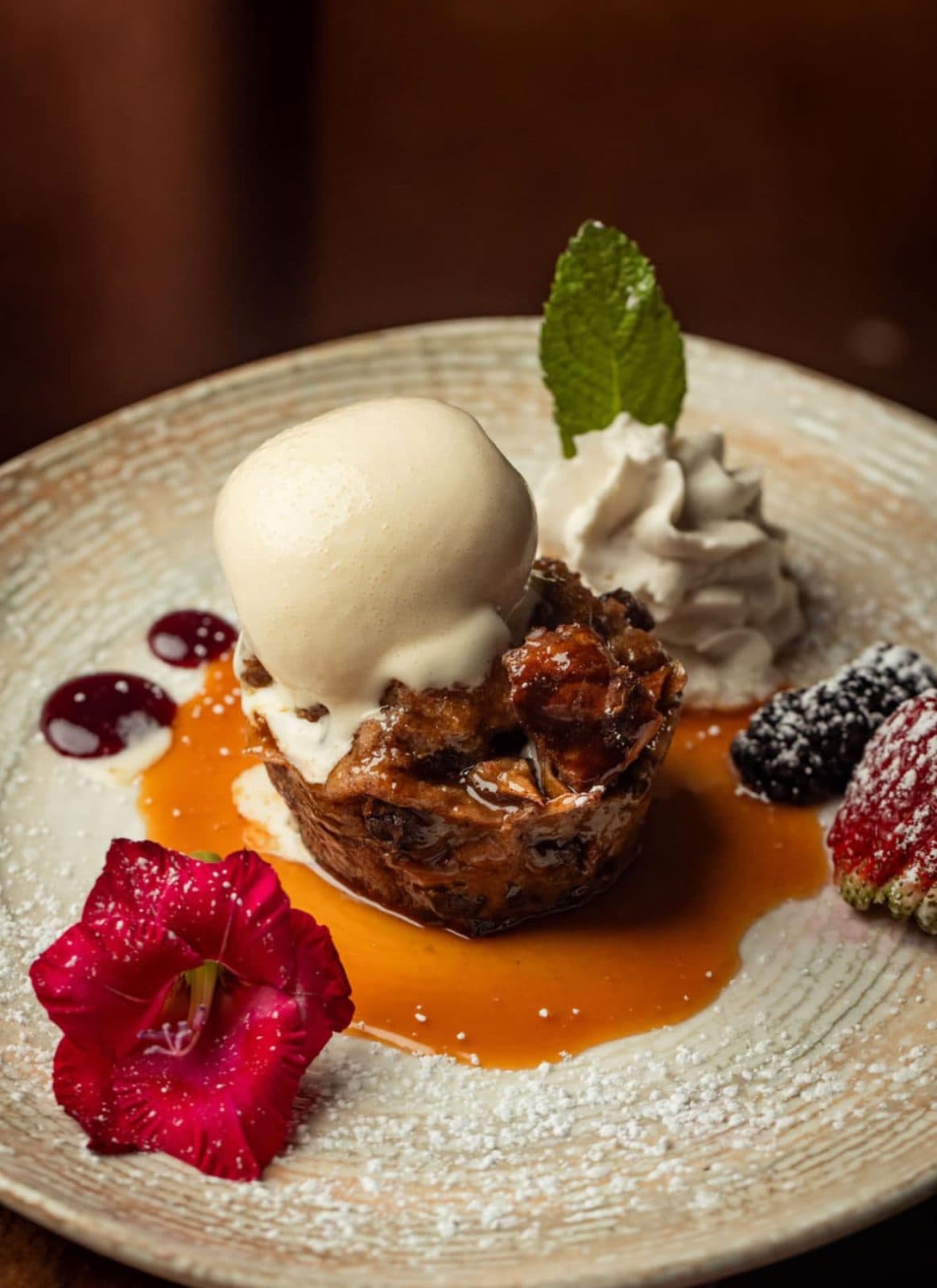 Vanilla & Brown Butter Bread Pudding