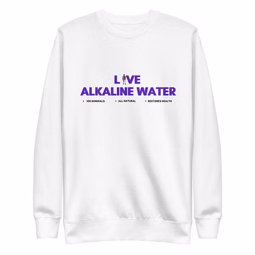 Live Alkaline Unisex Fleece Pullover
