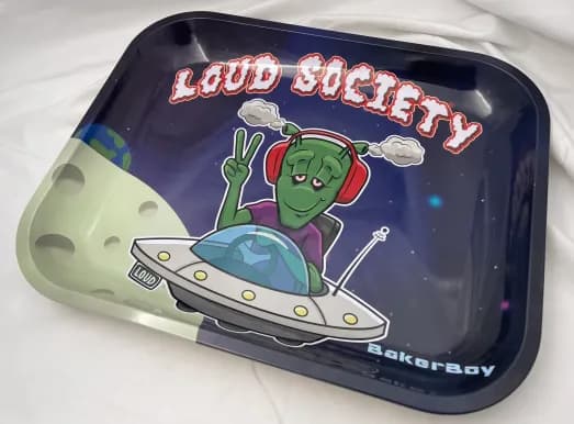 Litcylinder® Outta Dis World Rolling Tray