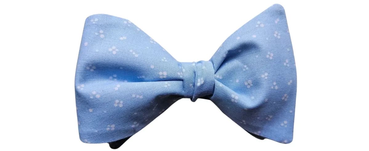 Atomic on Blue Adult Bow Tie
