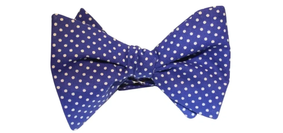 The Great Blue Adult Bow Tie