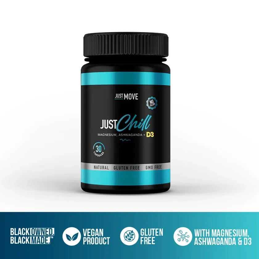 Just Chill - D3, Magnesium, Ashwaganda
