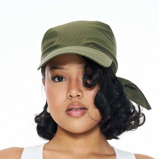 Hikage Tie Hat GREEN