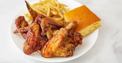 Flavored Wings Dinner