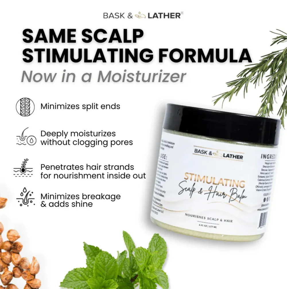 Bask & Lather Scalp & Hair Balm