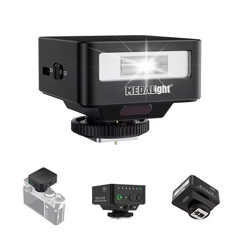 MedaLight F30 Mini Camera Flash
