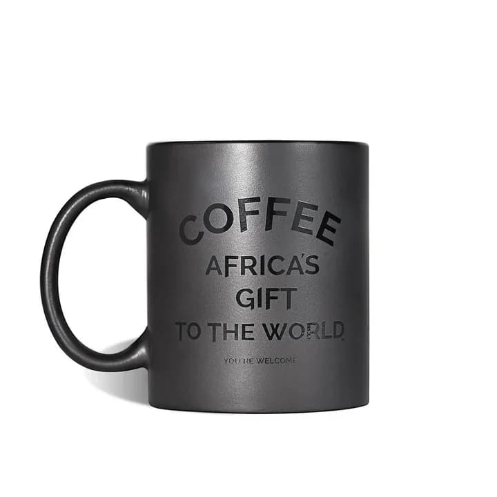Coffee Mug - Africa's Gift (Black)
