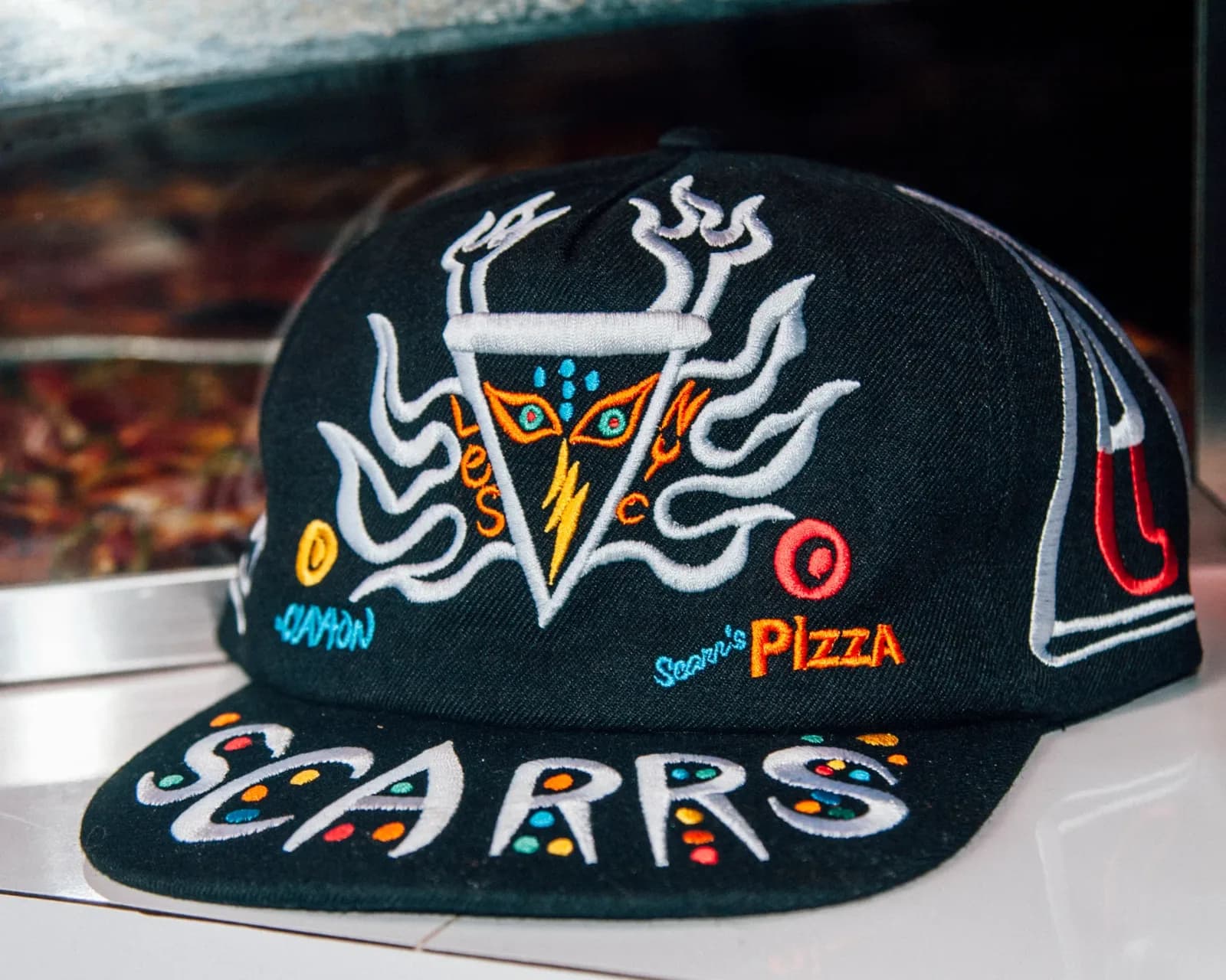 SCARR’S X CLAYTONCAPS Snapback Machine Embroidered Hat