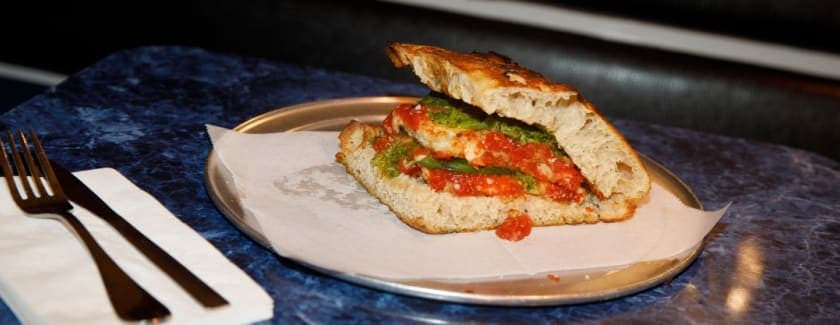 Eggplant Parm Sandwich