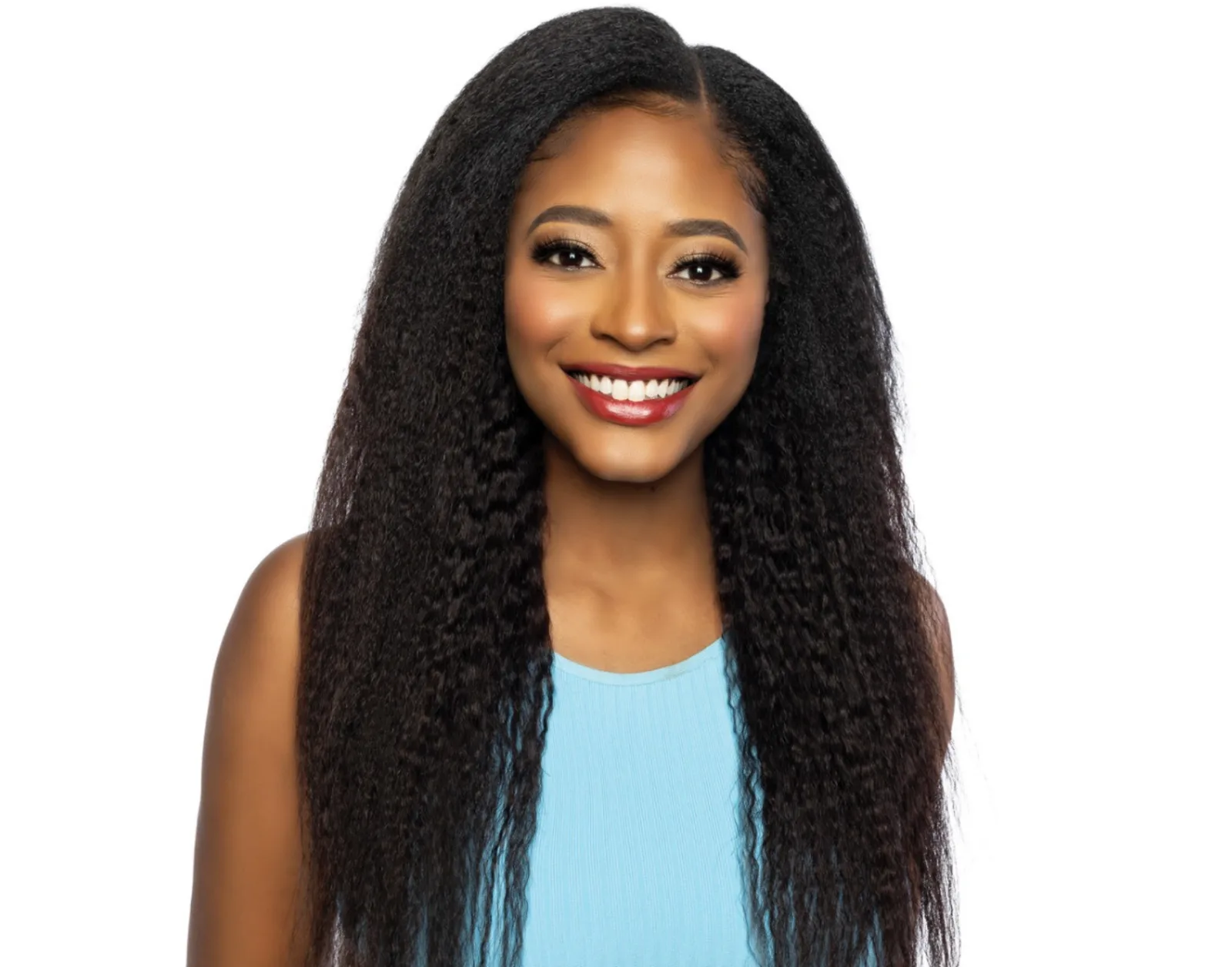Pristine Neon Kinky Straight 100% Human Hair