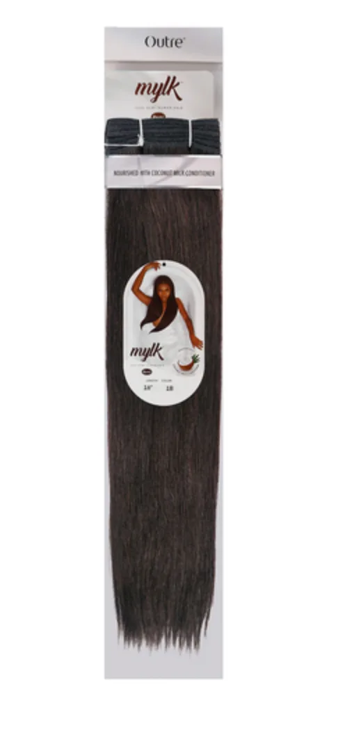 Outre Mylk Human Weaving Hair (8"-20")
