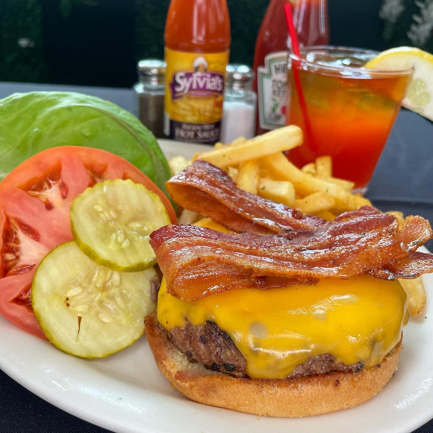 Sylvia’s Sassy Angus Beef Burger