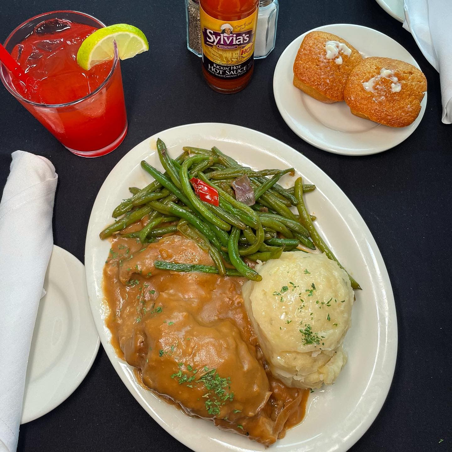 Sylvia’s Smothered Chicken