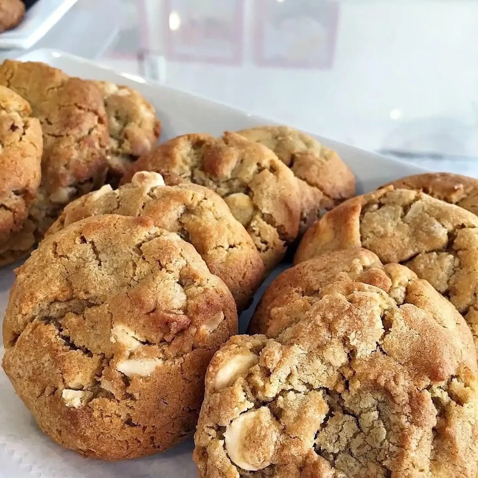 Set of 3 White Chocolate Macadamia Nut Cookies
