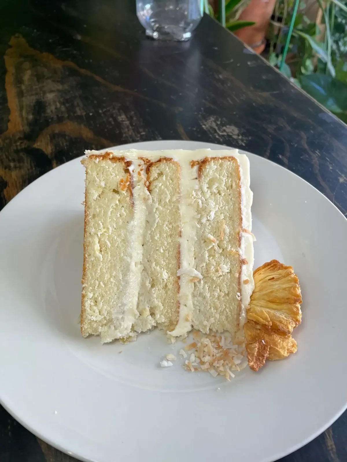 Luscious Lemon Cream Cake Slice